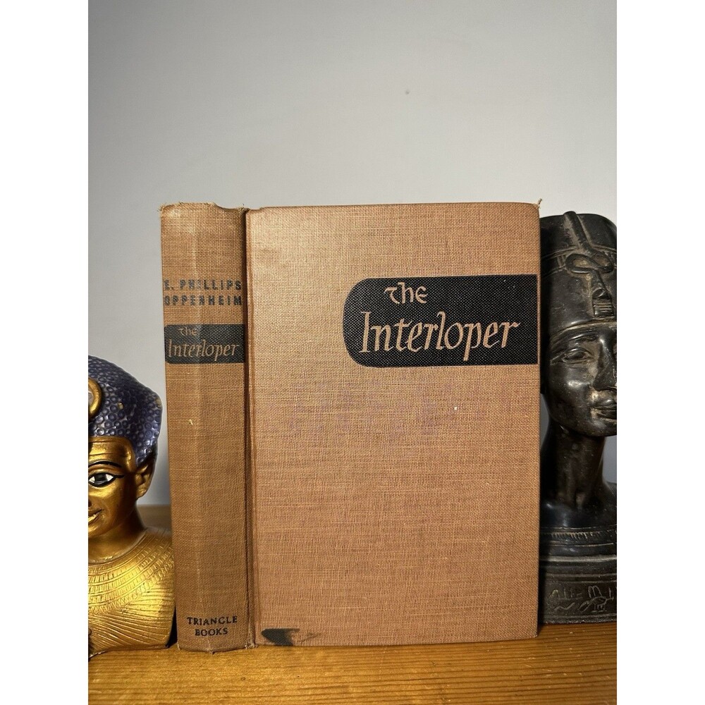 The Interloper E Phillips Oppenheim 1941 Kentucky Gov Louie Nunn Historic Copy